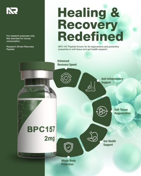 BPC-157 infographic