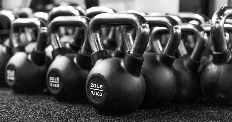 kettlebells
